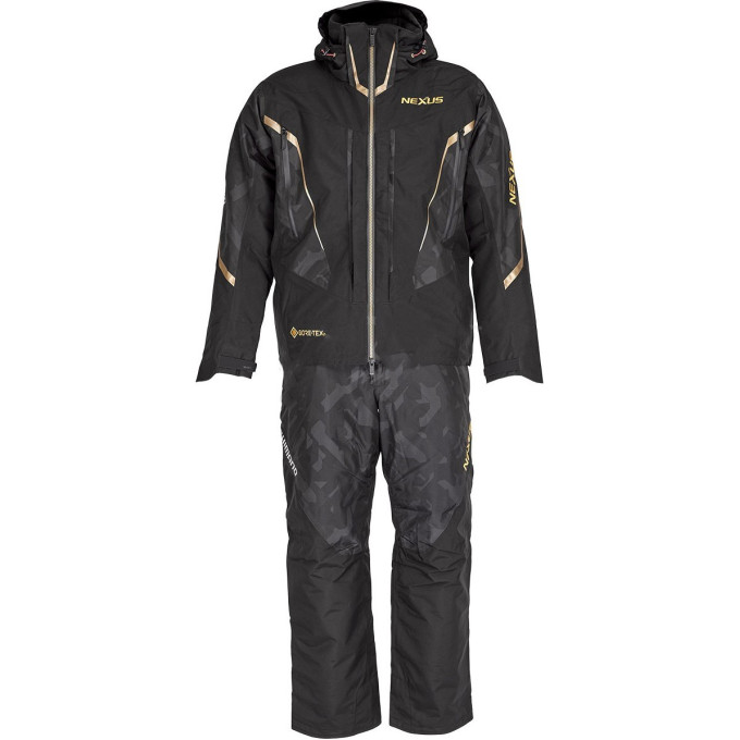 Костюм утеплённый SHIMANO NEXUS RB-119T Gore-Tex rock black, размер M 59YRB119T35