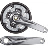 Система SHIMANO ALIVIO, M4050, 9 скоростей, 170 мм, интегрированный вал, 40/30/22T, с защитой EFCM4050CX002C